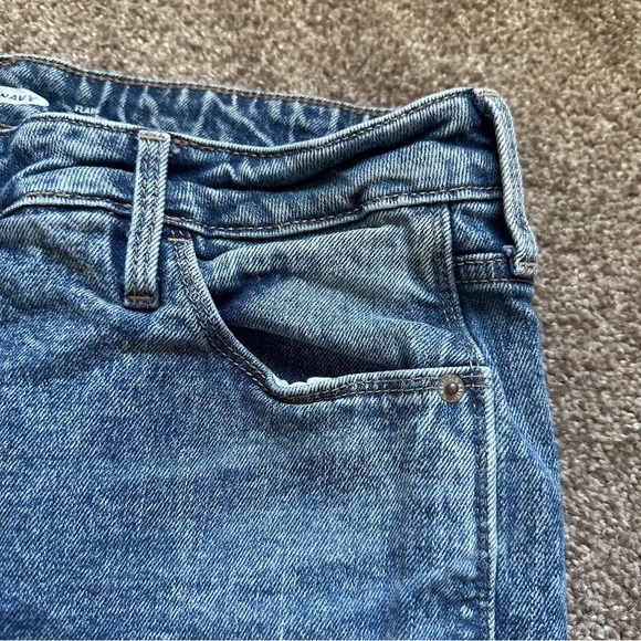 Old Navy Extra High Rise Blue Acid Wash Flare Jeans Women's Size 14 NWOT Boho - Picture 5 of 14